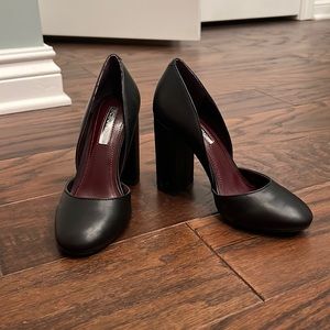 Brand New BCBG black heels, size 4